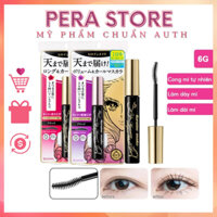 Chuốt Mi Mascara Kissme Siêu Bền Giúp Nâng Cong Và Dày Rậm Mi Tối Đa Kissme Heroine Mascara WP 6G Mi dài hơn 5mm