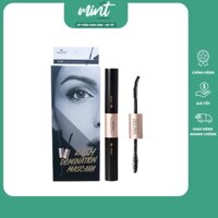 Chuốt mi Vacosi Last Domination Mascara hai đầu tiện lợi khi sử dụng - Mint Cosmetics