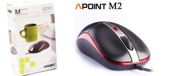 Chuột máy tính Apoint M2 - chuột quang có dây