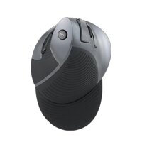 Chuột quang dọc không dây Delux 2.4G Công thái học có thể điều chỉnh 1600 DPI Các nút 5D với lòng bàn tay có thể tháo rời