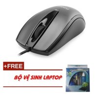 Chuột quang Fuhlen L102 + Bộ vệ sinh máy tính