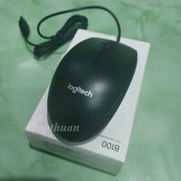 Chuột Quang Logitech B100 Chính Hãng