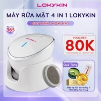 Chuột Rửa Mặt Lokykin 4 Trong 1 - Tẩy Trang, Đẩy Tinh Chất, Massage, Nâng Cơ Hiệu Quả An Toàn  - Bảo Hành 1 Năm