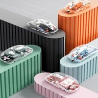 Chuột Trong Suốt M133 Bluetooth 5.0 / 3.0 / USB 2.4G - Pin Sạc Type C