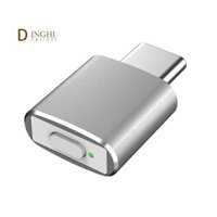 Chuột USB C Jiggler Chuột loại C tự động không thể phát hiện 3 chế độ Jiggle Không cần trình điều khiển để giữ thức tỉnh máy tính