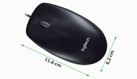 Chuột vi tính CÓ DÂY Logitech M100r