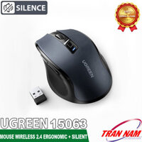 Chuột Wireless Ergonomic Ugreen 15063 Silient 4000DPI
