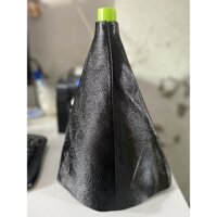 Chụp bụi cần số xe Thaco giường nằm da bò thật không bong nổ da - Bao da che bụi cần số Thaco giường nằm