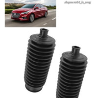 Chụp bụi thước lái trước Bộ 2 cao su Accent Hyundai  bảo vệ hệ thống trợ lực treo chống bùn đất nước bẩn xe hơi ô tô