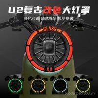 Chụp đèn chống nước đổi màu cổ điển cho xe điện bê U3/Umax2024/UQi
