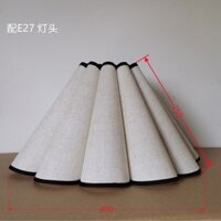 Chụp Đèn chùm hình cánh hoa Chụp đèn câu cá chụp tay kaki chụp vải chụp đa năng tích hợp bàn ăn Miệng xiên Chụp đèn chùm IRTP