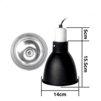 Chụp đèn đa dụng dành cho các loại bóng UV ,  bóng sưởi cho thú cưng , bò sát , lưỡng cư