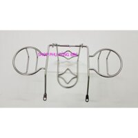 Chụp INOX bảo vệ đèn hậu xe CUB đời mới