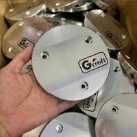 Chụp nắp nồi nhôm CNC lắp Wave,Dream,Funeo....(Tặng 3 ốc salaya)