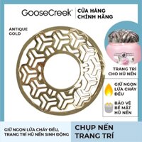 Chụp nến trang trí - Antique Gold