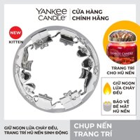 Chụp nến Yankee Candle, chụp nến trang trí, phụ kiện nến, mẫu Kitten Illumalid