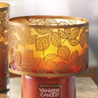 Chụp nến Yankee Canlde amber leaves shimmer