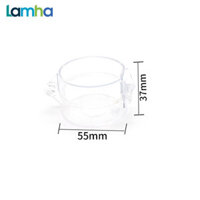 Chụp nhựa bảo vệ nút nhấn, công tắc dừng khẩn (55x37x22mm), màu trong