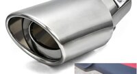 Chụp ống xả cổ pô trang trí xe ô tô dạng cong B505