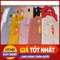 Chuyên Áo khoác vest nữ, blazer màu, tay dài, form rộng, phong cách hàn quốc, trẻ trung