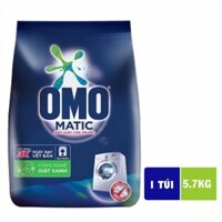 [CHUYEN CHO CỬA TRƯỚC] Bột giặt Omo Matic túi 5.7kg chuyên dành cho cửa trước