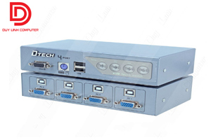 Chuyển đổi các máy tự động Auto KVM 4 Port - PS2