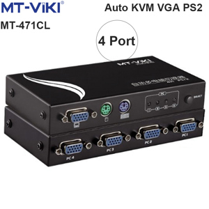 Chuyển đổi các máy tự động Auto KVM 4 Port - PS2