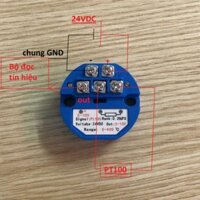 Chuyển đổi nhiệt độ PT100 0-10VDC / 0-400 độ
