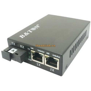 Chuyển đổi Quang-Điện Media Converter Unmanaged Fiber Switch Bton BT-924GS-20