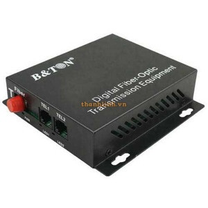 Chuyển đổi Quang-Điện Telephone converter 2 kênh Bton BT-2PF-T/R