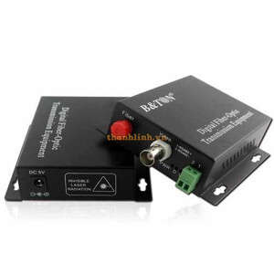 Chuyển đổi Quang-điện Video 1 kênh Converter BTON BT-1V1DF-T/RS