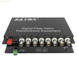Chuyển đổi Quang-điện Video 8 kênh Converter BTON BT-8VF-T/RS
