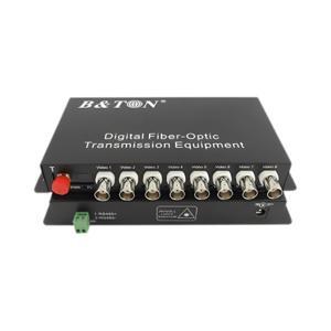 Chuyển đổi Quang-điện Video 8 kênh Converter BTON BT-HD8VF-T/R