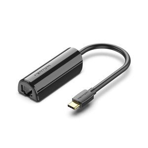 Chuyển đổi Type C to RJ45 LAN (10/100) dài 15cm Vention CFABB