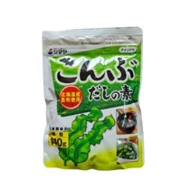 [Chuyên Gia Ẩm Thực] Bột Nêm Dashi Tảo Bẹ Truyền Thống Kombu Shimaya Trọng Lượng 140Gram