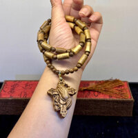 Chuyên giá sỉ - Dây chuyền trầm hương kèm mặt thánh giá dành cho khách đạo thiên chúa