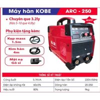 [Chuyên hàn que 3.2ly] Máy hàn điện tử 250A chuyên que hàn 3.2ly KOBE ARC 250 - Electric24h Store