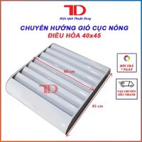 Chuyển hướng gió bằng sắt hoặc nhựa cao cấp, mặt nạ dành cho cục nóng điều hoà - Tôn 45 x 40 x 9 cm