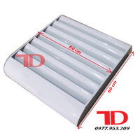 Chuyển hướng gió bằng sắt hoặc nhựa cao cấp, mặt nạ dành cho cục nóng điều hoà - Tôn 60 x 60 cm