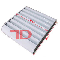 Chuyển hướng gió bằng sắt hoặc nhựa cao cấp, mặt nạ dành cho cục nóng điều hoà - Tôn 49 x 47 x 9 cm