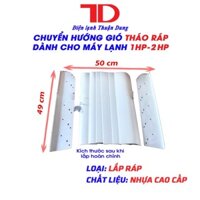 Chuyển hướng gió cục nóng điều hòa loại tháo ráp nhựa TD Điện lạnh Thuận Dung