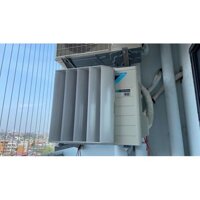 Chuyển hướng gió dàn nóng máy 12000BTU, hướng dòng dàn nóng bằng nhựa