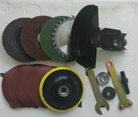 chuyển máy khoan thành máy cắt đa năng có lá chắn bộ như hình