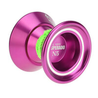 Chuyên Nghiệp Magic Yoyo N5 Desperado Hợp Kim Nhôm Kim Loại Yoyo 8 Bóng KK Mang Có Dây Quay Cho Trẻ Em Tím