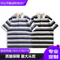 Chuyên Nghiệp Tùy Chỉnh 22 Xuân Hè Phong Cách Mới Màu Sắc Phù Hợp Với Sọc Ve Áo Áo polo Nam Nữ Hợp Thời Trang Rời Áo Thun Nhật Bản