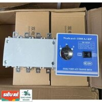 Chuyển nguồn tự động 3 Pha 4 cực  ATS 4P 100A 125A, 160A, 250A