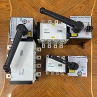 Chuyển nguồn tự động ATS 3 pha 100A 160A 250A Gechele GCQ4-4P, bộ chuyển đổi giữa 2 nguồn điện 380v