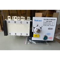 Chuyển nguồn tự động ATS 4P 100A, 125A, 160A, 4P 250A NAKASI - ATS 3 Pha 4 cực công suất lớn