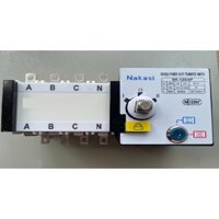 Chuyển nguồn tự động ATS 4P 160A NAKASI - chuyển nguồn tự động cho nguồn điện 3 pha 100A, 125A, 160A, 250A