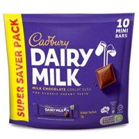 Chuyển phát nhanh [HÀNG NHẬP KHẨU] Kẹo Socola Sữa Cadbury Dairy Milk Malaysia 150g